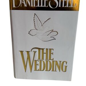 Danielle Steel 'The Wedding' Hardcover Book - White and Gold